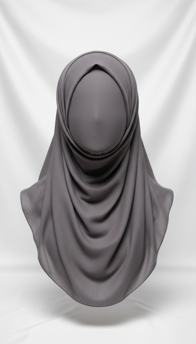 Hijab Charbon Fluide